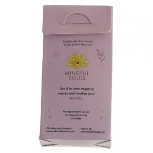 Mindful Souls Rosemary Radiance æterisk olie fra Mindfulsouls (str. 10x5 cm)