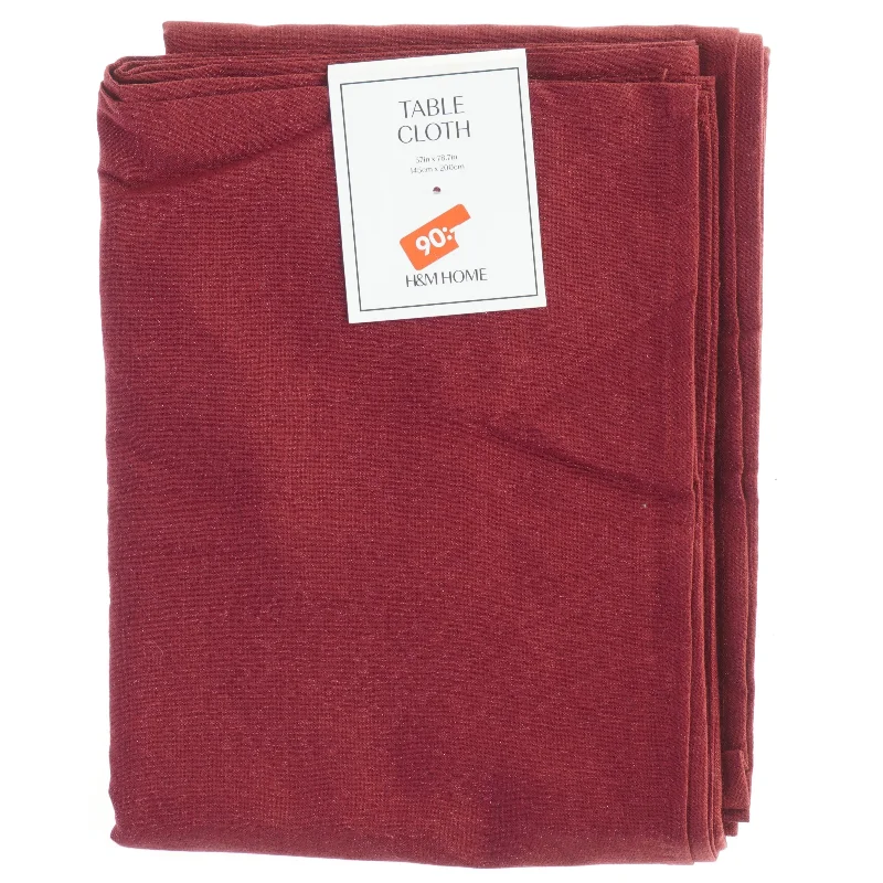 Rød dug fra H&M (str. 145x200 cm)