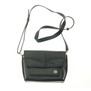 Sort skuldertaske fra Nordace (str. 25x18 cm)