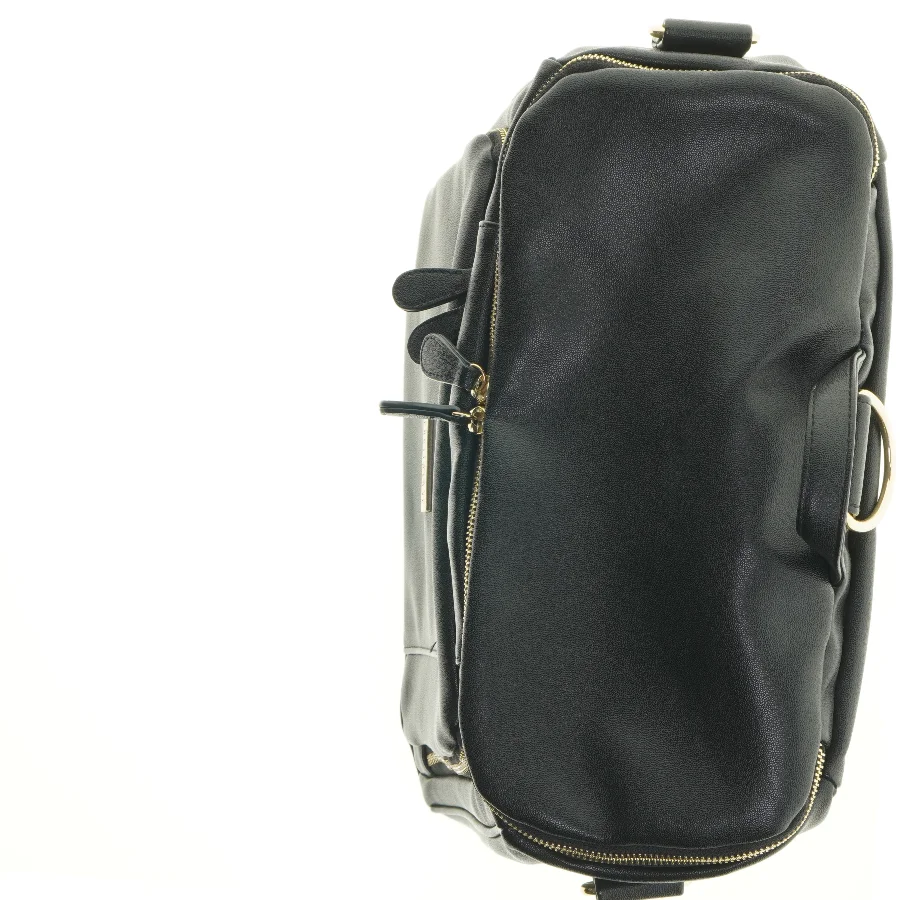 Sort skuldertaske fra Protealine (str. 38 x 35 cm)
