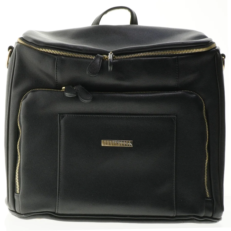 Sort skuldertaske fra Protealine (str. 38 x 35 cm)