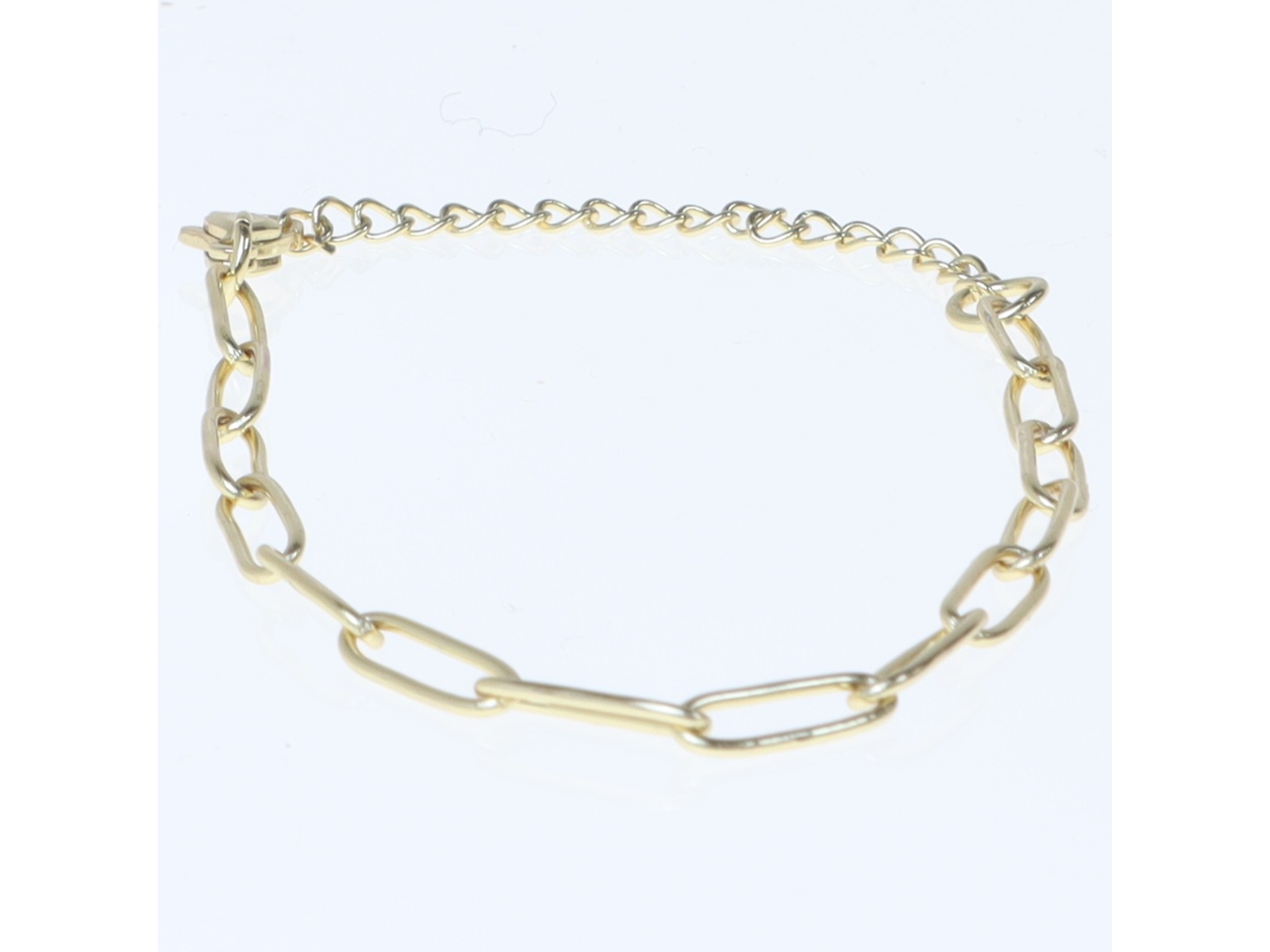 Guldkæde armbånd (str. Ø 10 cm)