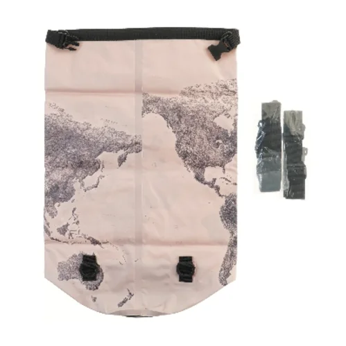Vandtæt rygsæk med verdenskort design fra Awesome Maps (str. 60x40 cm)