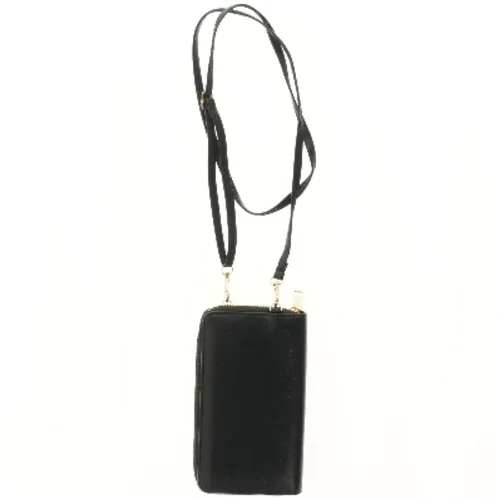 Sort taske med rem (str. 21x12 cm)