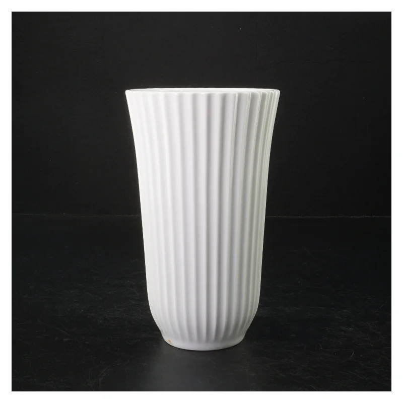Lyngby Porcelæn vase (str. H. 18 cm. ø. 11 cm)