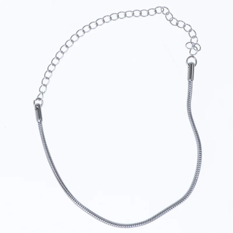 Sølv kæde armbånd (str. 25 cm)