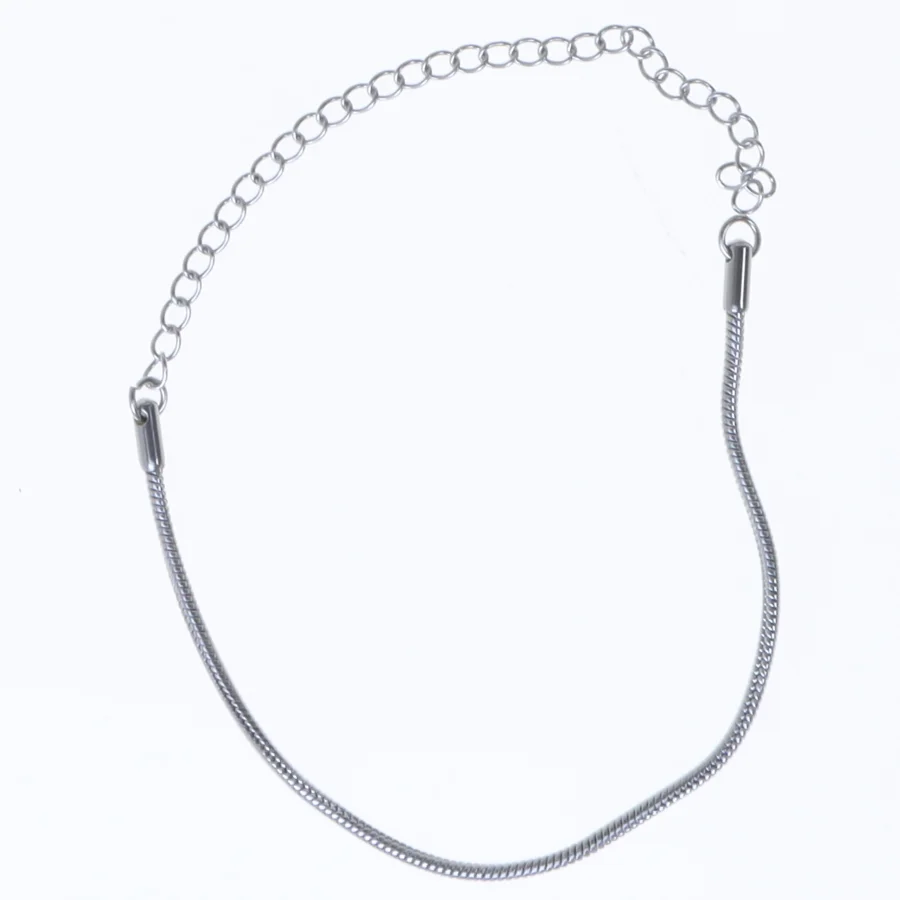 Sølv kæde armbånd (str. 25 cm)