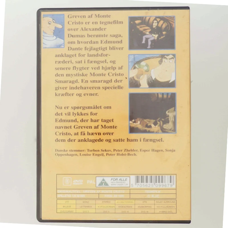 Grevens af Monte Cristo DCD