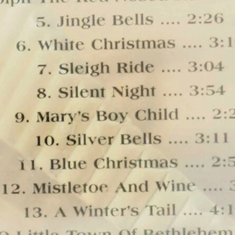 Christmas evergreens