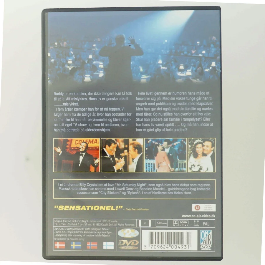 Mr. Saturday Night DVD