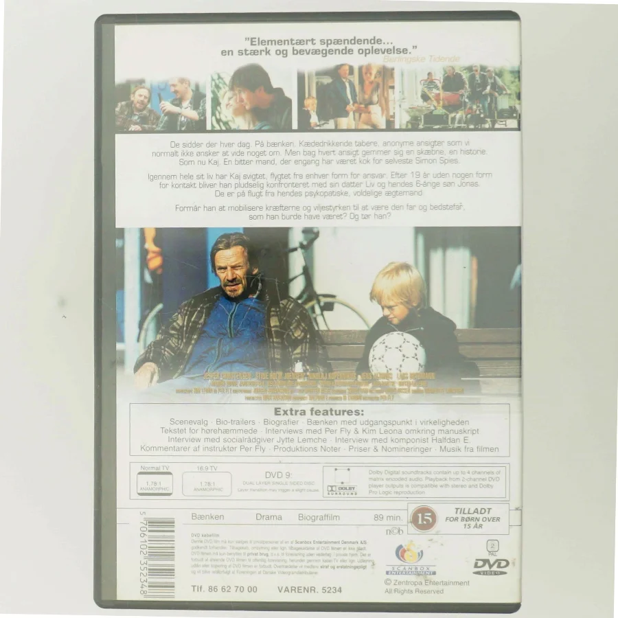 DVD-film 'Bænken' fra Scanbox Entertainment