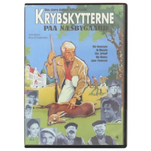 DVD Film - Krybskytterne på Næsbygård