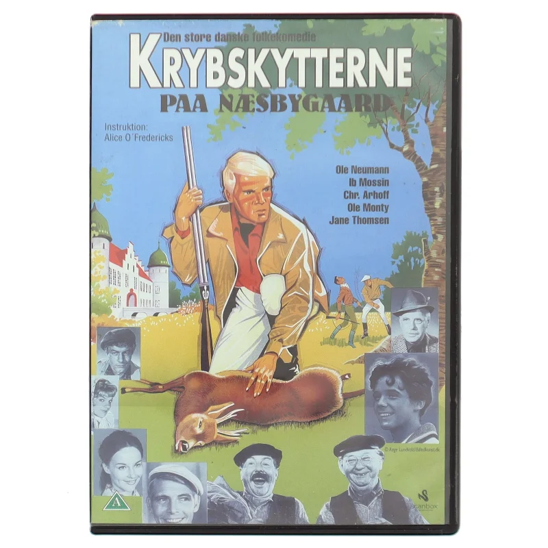 DVD Film - Krybskytterne på Næsbygård