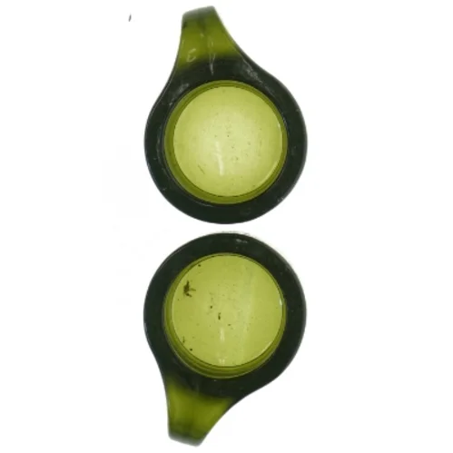 Grønne glaslysestager (str. 7 cm i diameter)