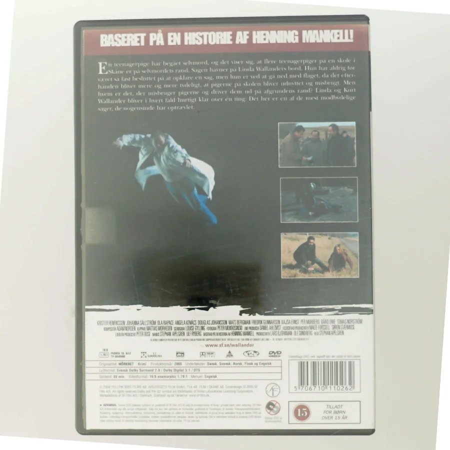 Wallander Mørket DVD fra Yellow Bird Films