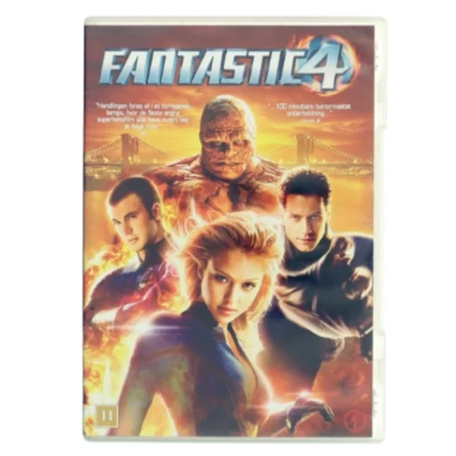 DVD-film: Fantastic 4 fra Marvel