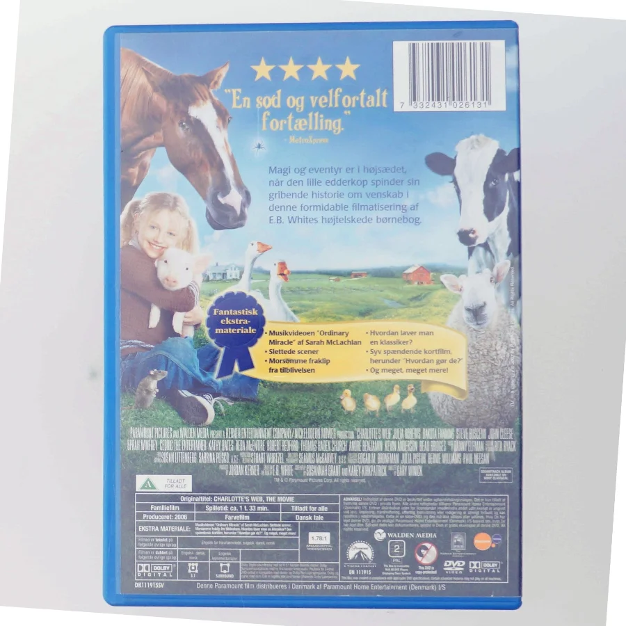 DVD - Charlottes Tryllespind