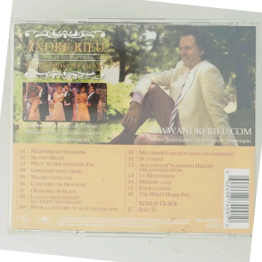 Songs from My Heart af Andre Rieu