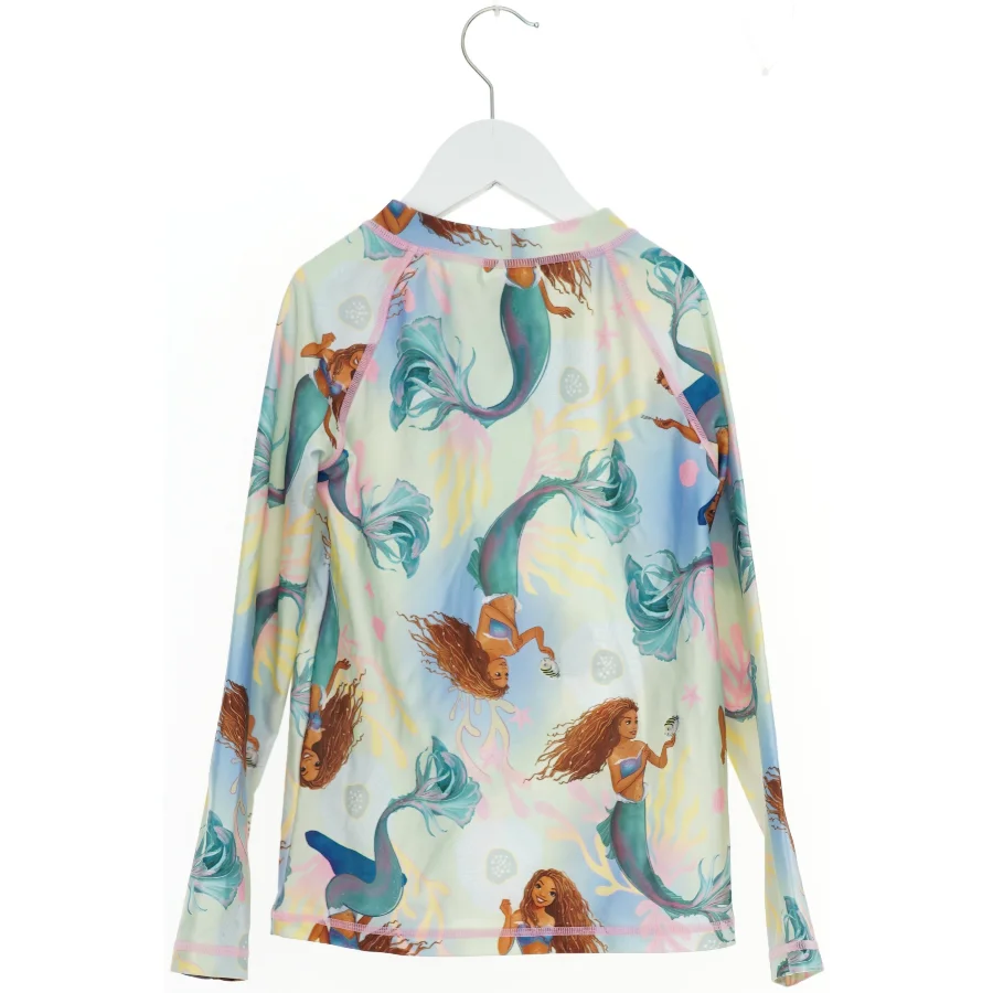 Uv Langærmet bluse med havfrueprint fra H&M (str. 128)