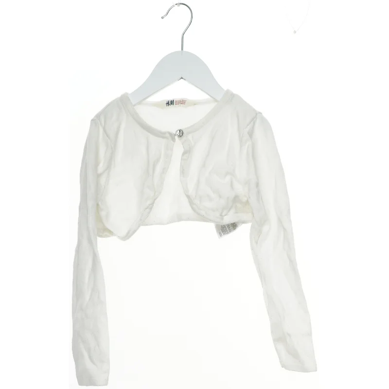 Hvid Bolero til børn fra H&M (str. 116)
