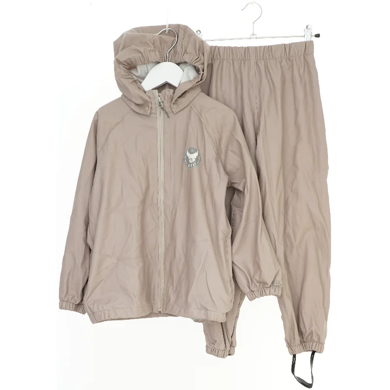 Regntøj Sæt med jakke og bukser fra Wheat (str. 116)