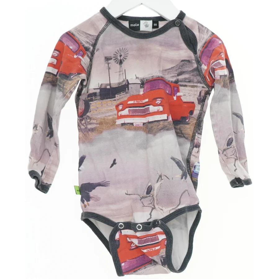 Langærmet bodystocking med print fra Molo (str. 86)