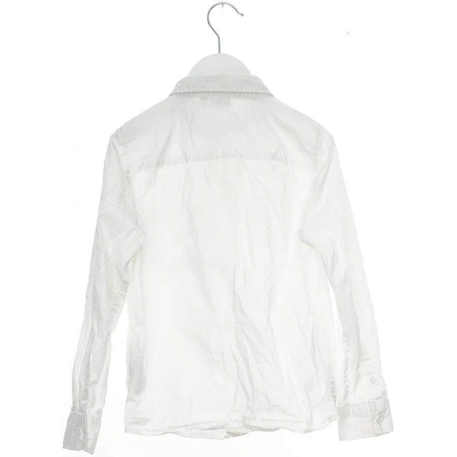 Hvid skjorte med lange ærmer fra Name It (str. 128)