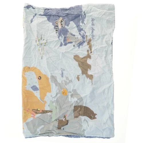 Sengetøj med verdenskort (str. pude 40x45, dyne 95x130 cm)