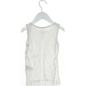 Hvid undertrøje til børn fra H&M (str. 104)