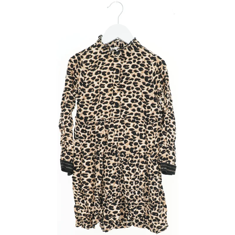Leopardprint kjole fra Name It (str. 122)