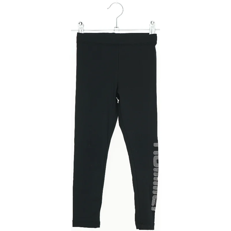 Børne leggings med print på benet fra Hummel (str. 104)