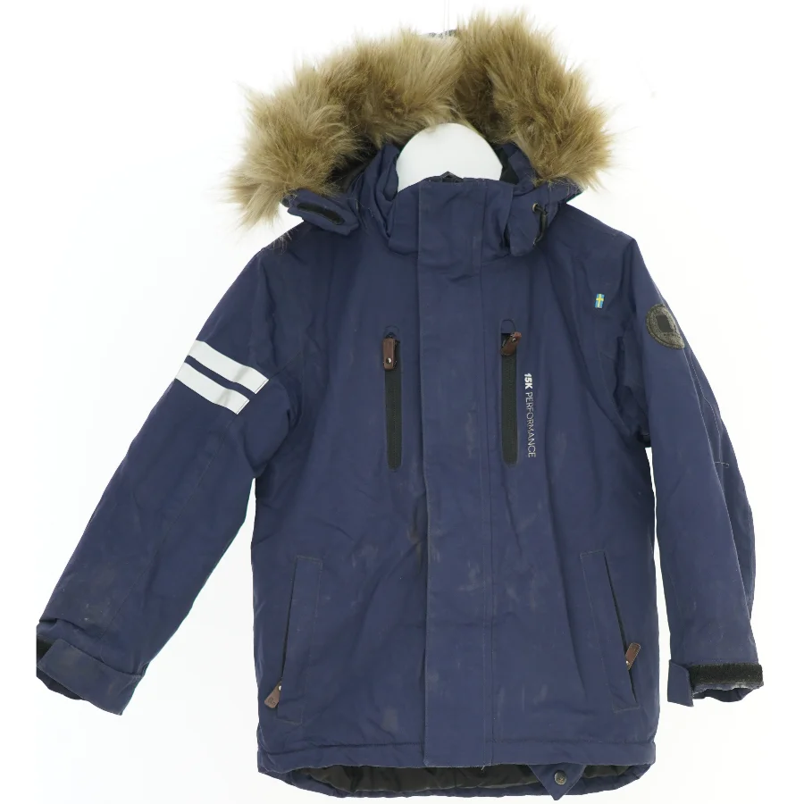 Vinterjakke med hætte fra Lindberg (str. 110)