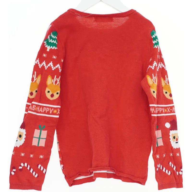 Julesweater med mønster fra H&M (str. 128)