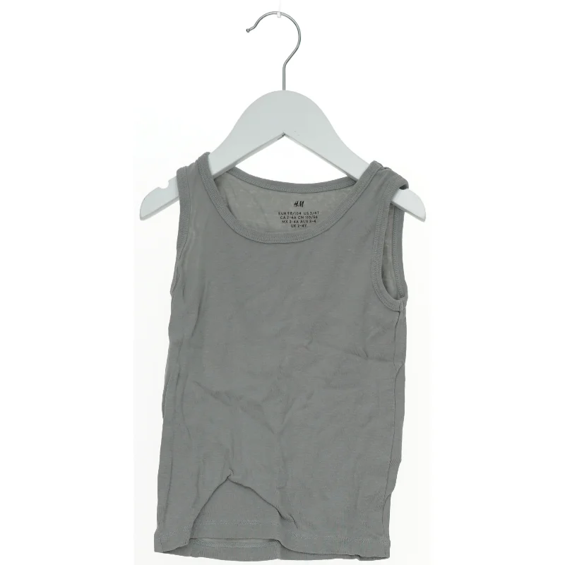 Grå tanktop til børn fra H&M (str. 98)