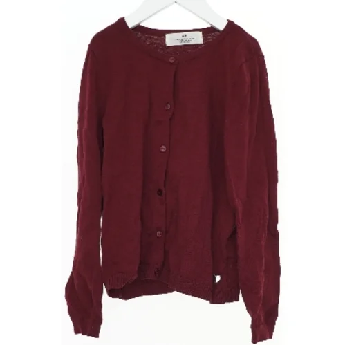 Cardigan i rød fra H&M (str. 128)