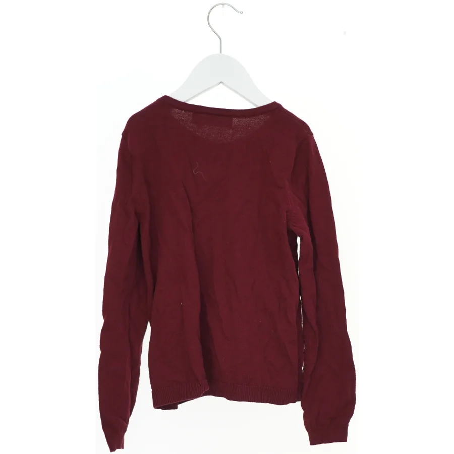 Cardigan i rød fra H&M (str. 128)