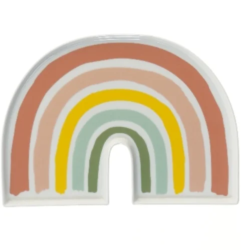 Regnbueformet dekorationspotteskål fra H&M Home (str. 26x19 cm)