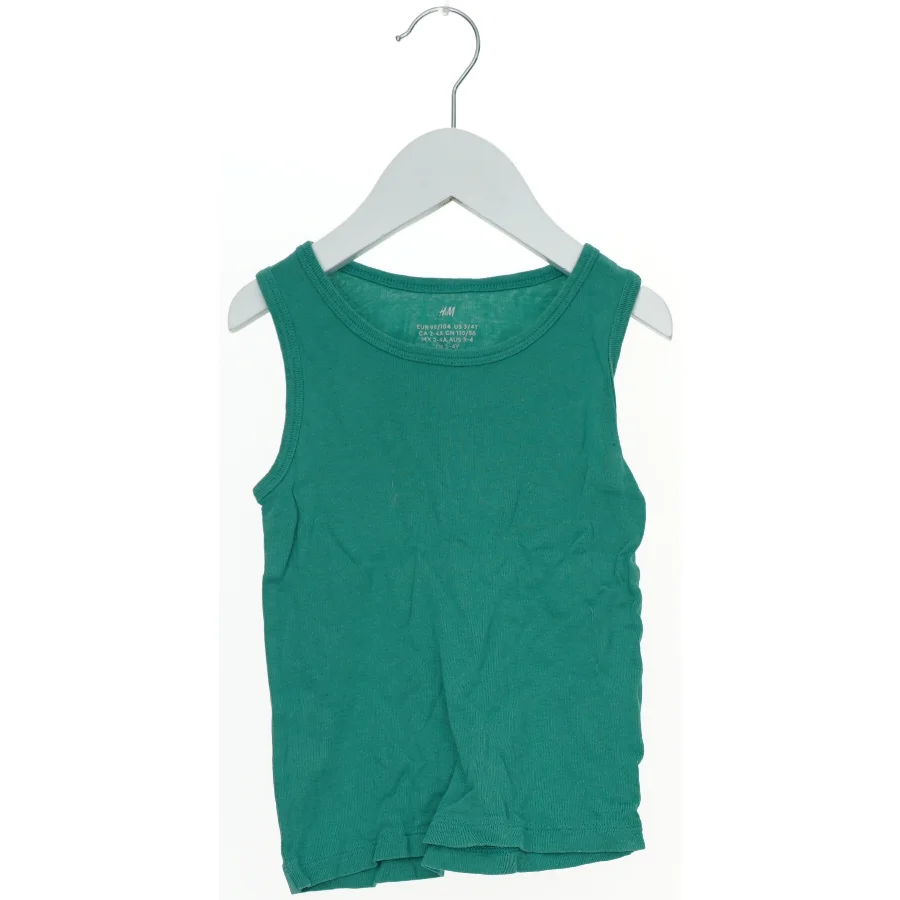 Grøn tanktop til børn fra H&M (str. 98)