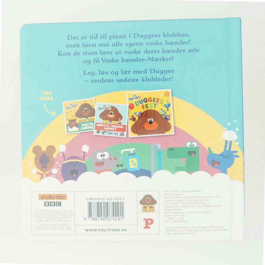 Vaske hænder-mærket af Lauren Holowaty (Bog)