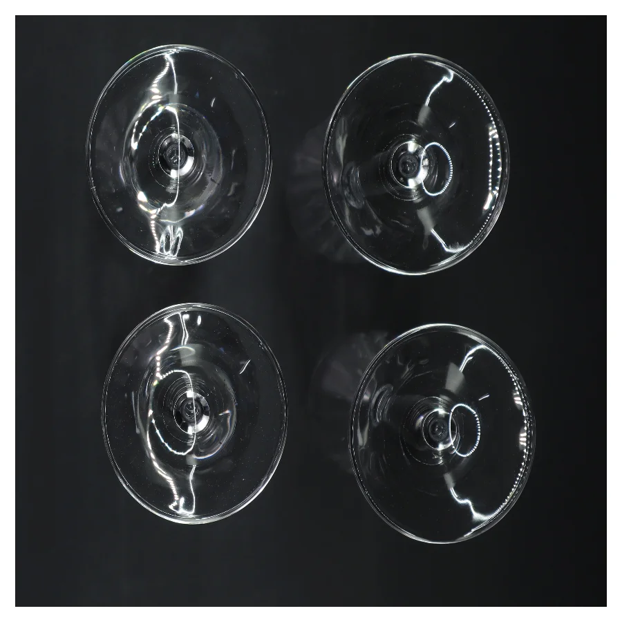 Ane Champagneglas, 4 styk fra Lyngby glas (str. 4 styk, 25 cm)