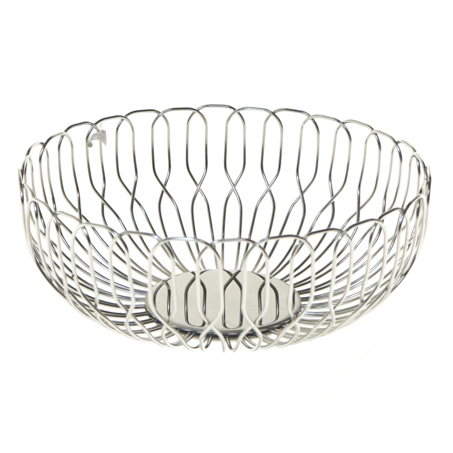 Trådflet kurv fra Georg Jensen (str. Ø 20,5 cm)