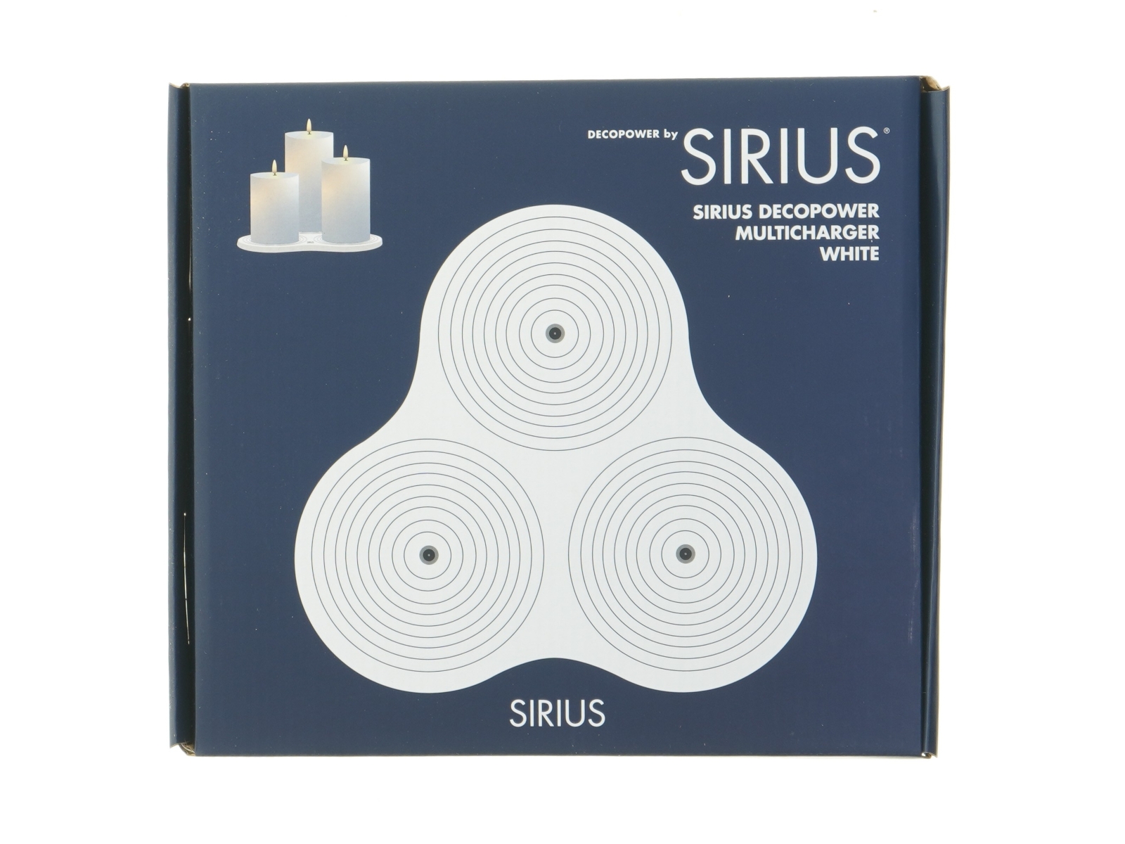 SIRIUS LED-stearinlys oplader