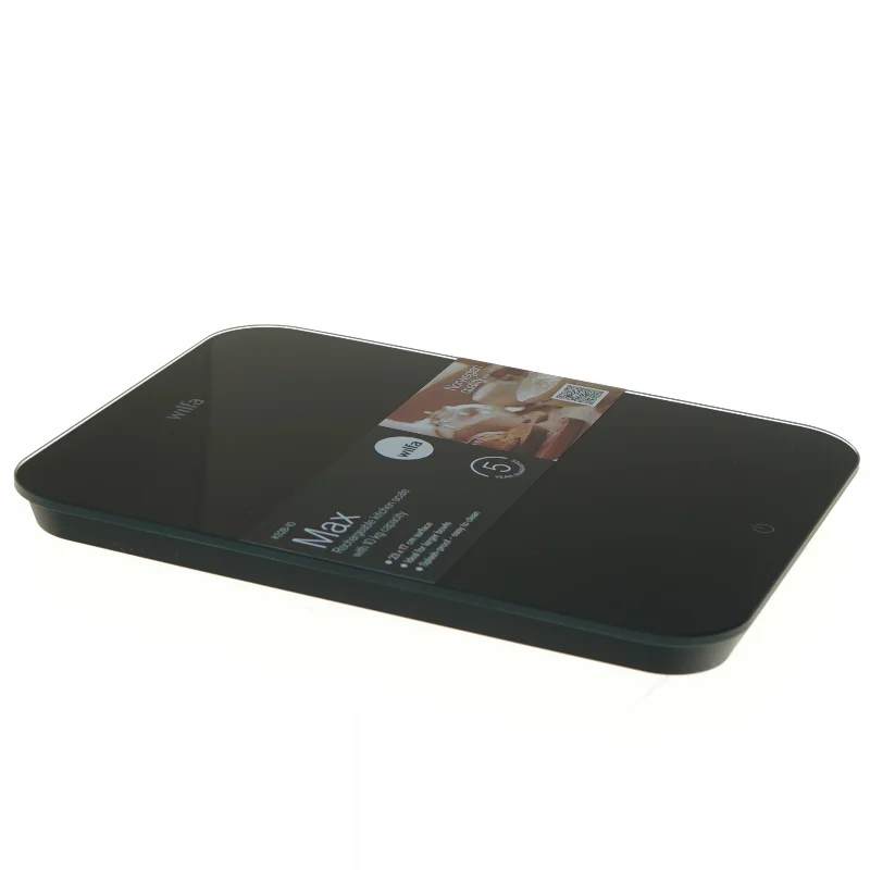 Genopladelig køkkenvægt fra Wilfa (str. 23x17 cm)