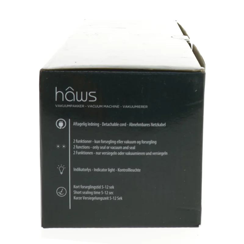  Vakuumpakker fra Haws