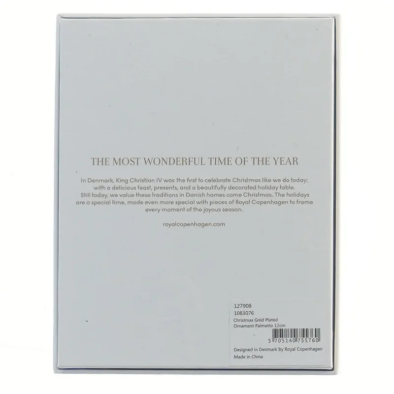  Juleornement fra Royal Copenhagen (str. 8x11 cm)