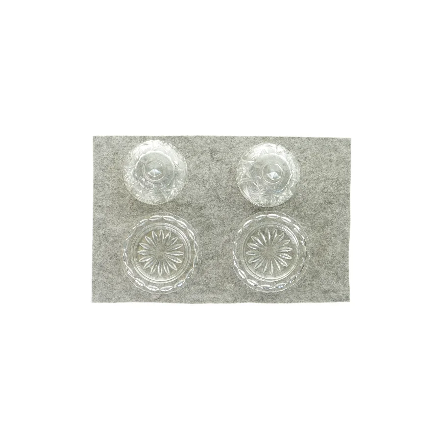 Serverings klokker af glas (2 styk)