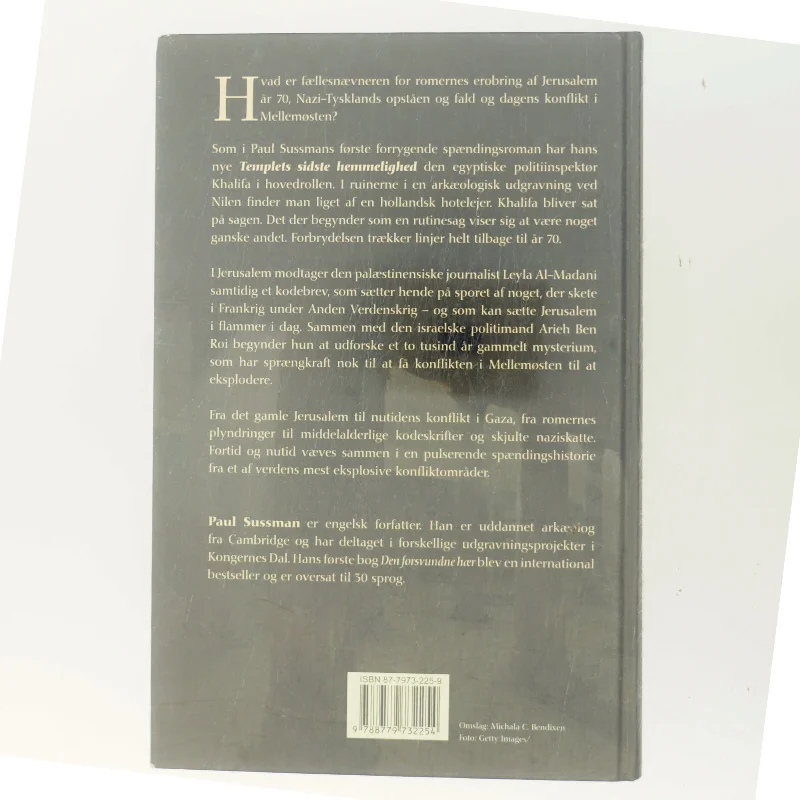 Templets sidste hemmelighed af Paul Sussman (Bog)