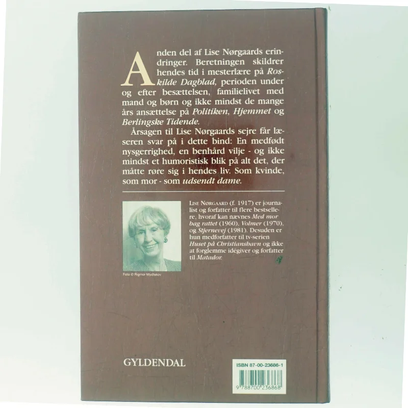 De sendte en dame af Lise Nørgaard (Bog)