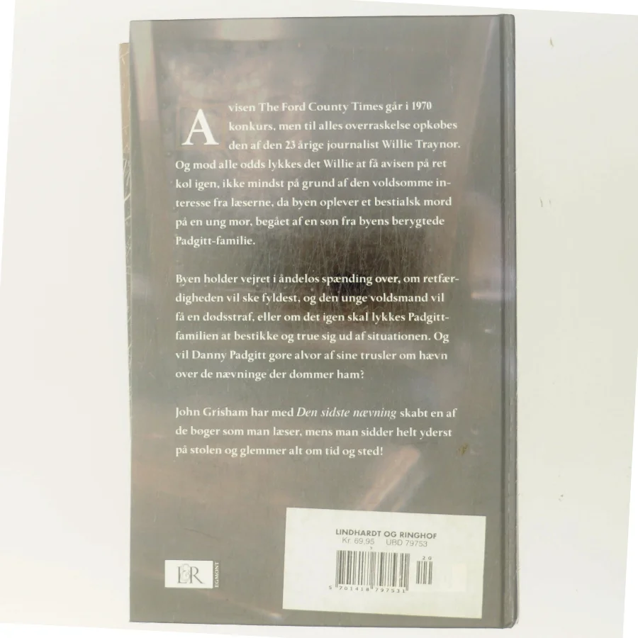 Den Sidste Nævning af John Grisham (Bog)