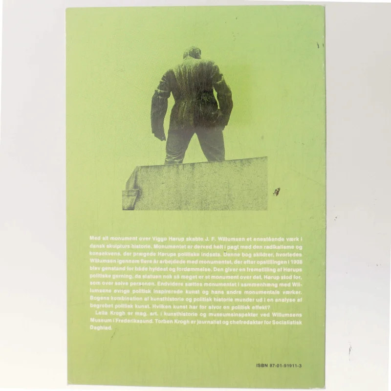 Et Politisk Monument af Leila Krogh (Bog)